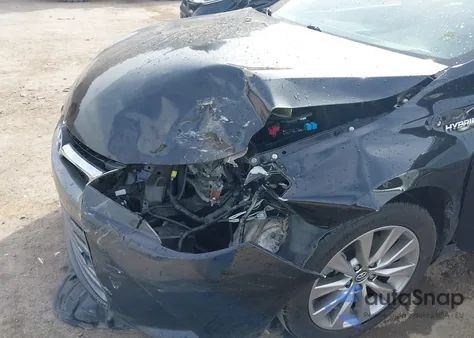 2017 Toyota Camry Hybrid Xle из США, поврежденный, VIN 4T1BD1FKXHU218037